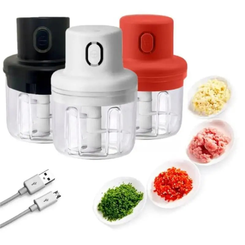 Processador de Alimentos Elétrico sem Fio, 250 ml