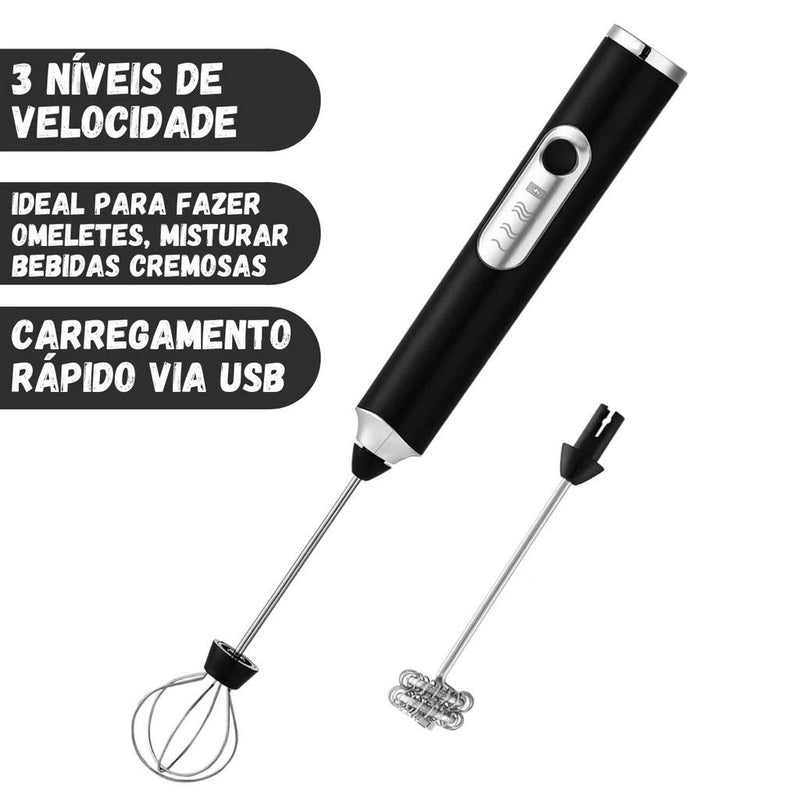 Mixer Elétrico Batedor e Misturador, 2 em 1