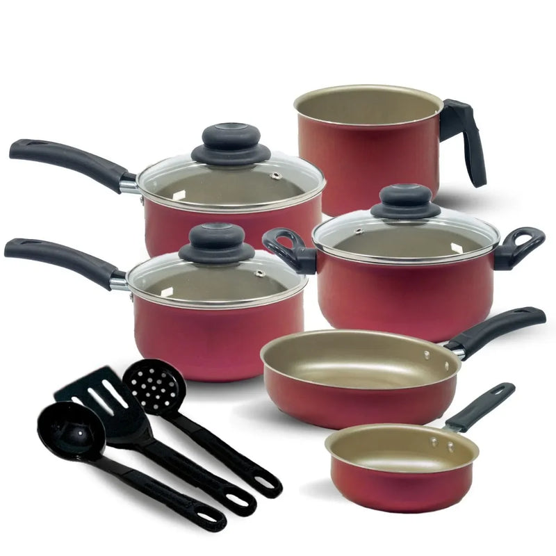 Kit Conjunto de Panelas Caçarola com 9 Peças