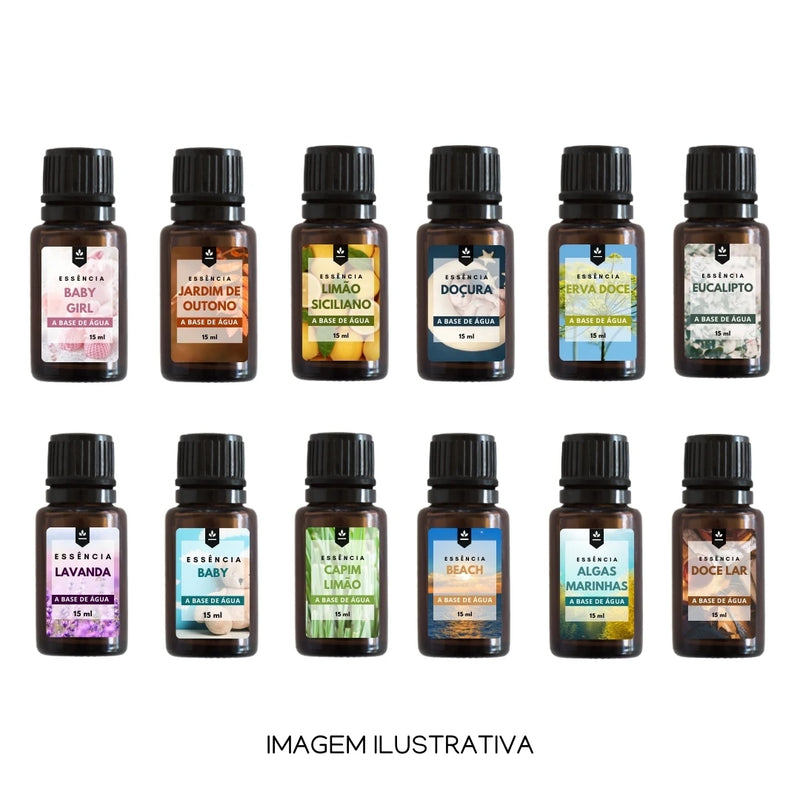 Kit 5 essências para difusor