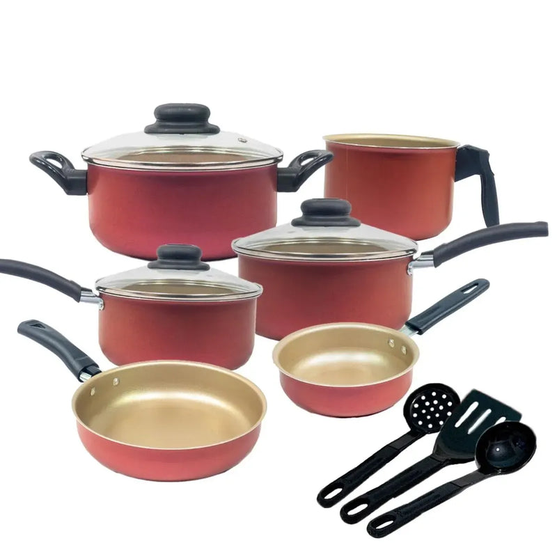 Kit Conjunto de Panelas Caçarola com 9 Peças
